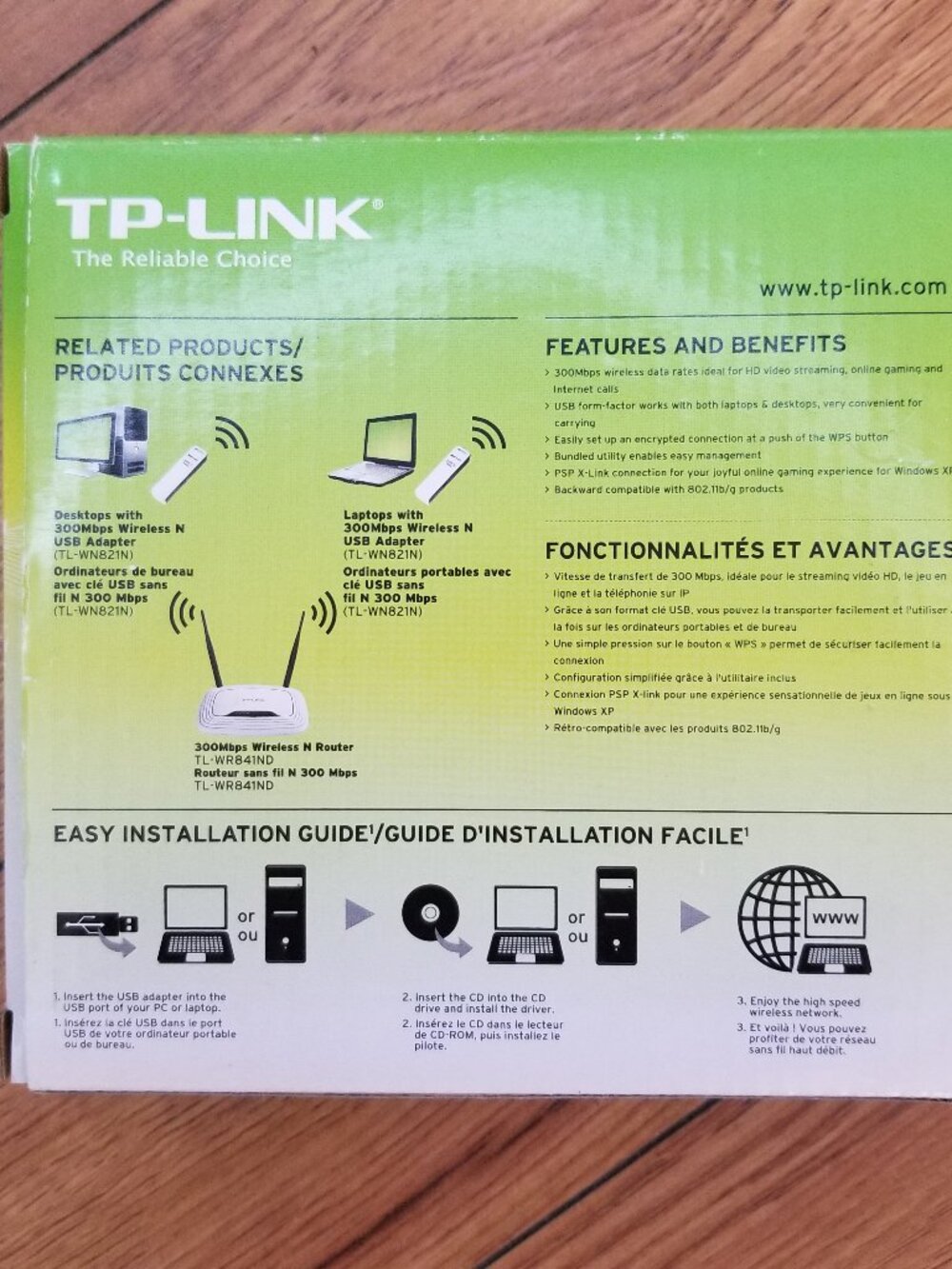 300Mbps Wireless N USB Adapter - Picture 2 of 3